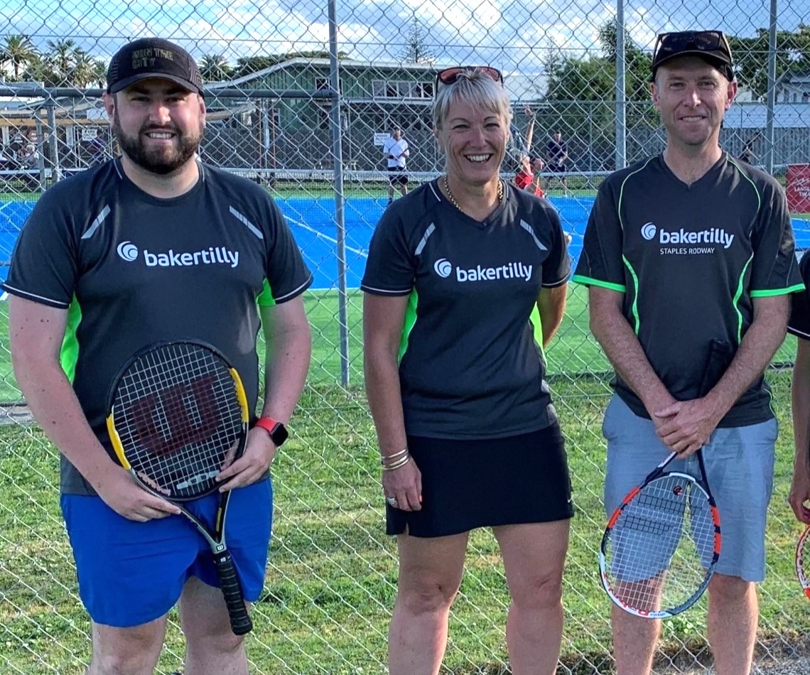 Baker Tilly Staples Rodway Hawkes Bay tennis team Baker Tilly Staples Rodway Hawkes Bay tennis team