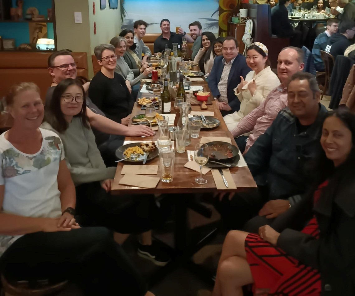 Baker Tilly Staples Rodway Wellington dinner