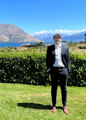 Hamish Priest on a sunny day in Queenstown